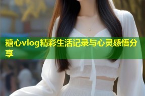 糖心vlog精彩生活记录与心灵感悟分享