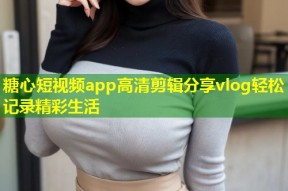 糖心短视频app高清剪辑分享vlog轻松记录精彩生活
