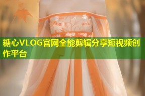 糖心VLOG官网全能剪辑分享短视频创作平台