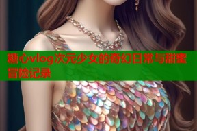 糖心vlog次元少女的奇幻日常与甜蜜冒险记录