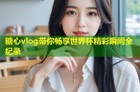 糖心vlog带你畅享世界杯精彩瞬间全纪录