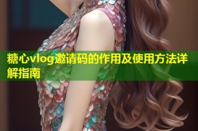 糖心vlog邀请码的作用及使用方法详解指南