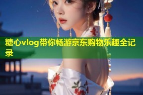 糖心vlog带你畅游京东购物乐趣全记录