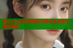 糖心vlog日历表精彩记录生活点滴与美好瞬间