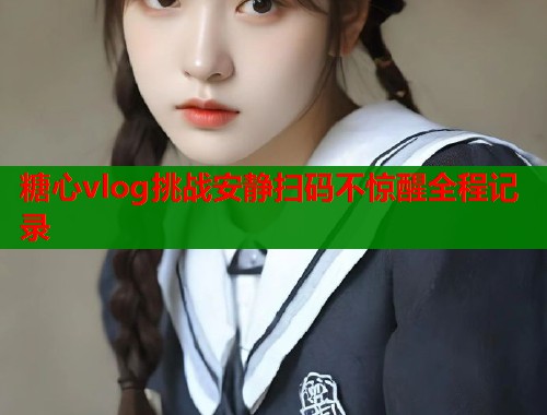 糖心vlog挑战安静扫码不惊醒全程记录  第1张