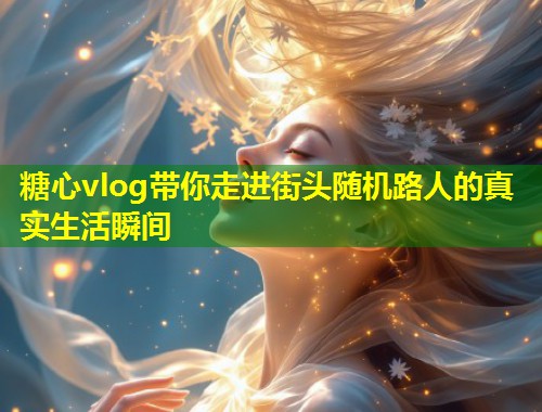 糖心vlog带你走进街头随机路人的真实生活瞬间  第1张