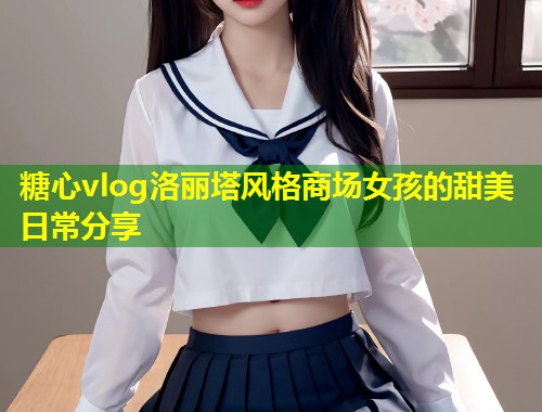 糖心vlog洛丽塔风格商场女孩的甜美日常分享  第1张