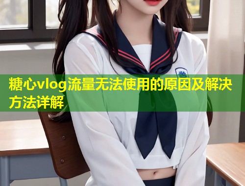 糖心vlog流量无法使用的原因及解决方法详解  第2张
