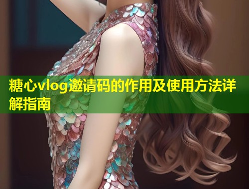 糖心vlog邀请码的作用及使用方法详解指南  第1张