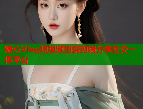 糖心Vlog短视频拍摄剪辑分享社交一体平台  第1张